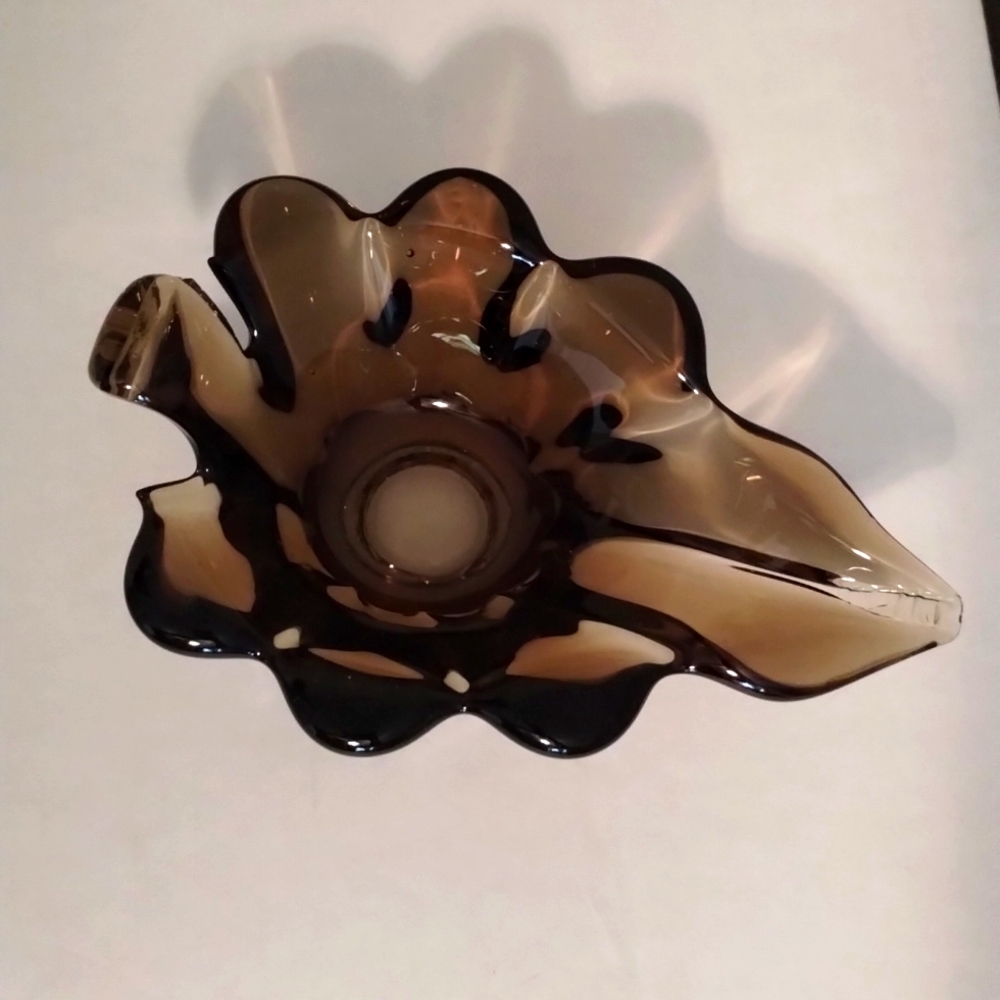 Vintage Leaf Ashtray